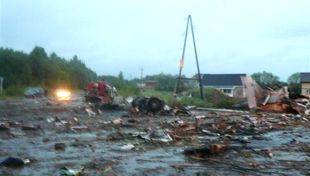Russie 44 morts dans un acccident d’avion